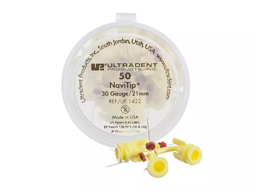 Embouts Navitips 30Ga 21Mm (Yellow) 50pcs