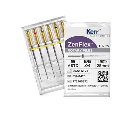 Zenflex Rotary Niti Files 31Mm .30/.04