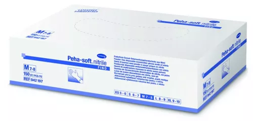 Gants Peha Soft Nitrile Fino S 150pcs