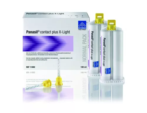 Panasil Contact Plus 2x 50ml + 12 tips DE