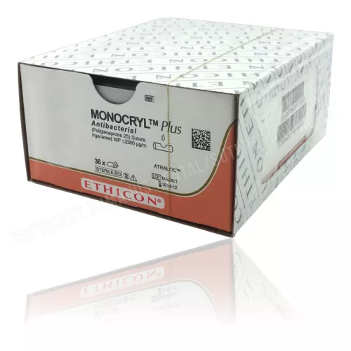 Monocryl 4/0 70 Cm Resorbable 36pcs