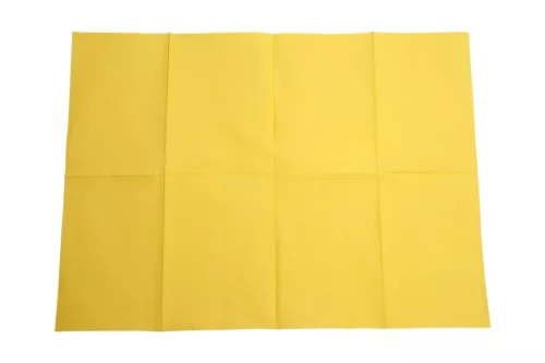 Serviettes Patients 2Plis Jaune 500pcs
