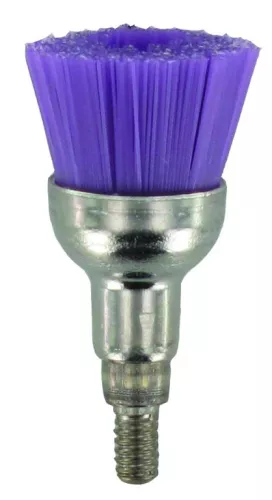 Brossettes Nylon Med(Purple)Screw 100pcs