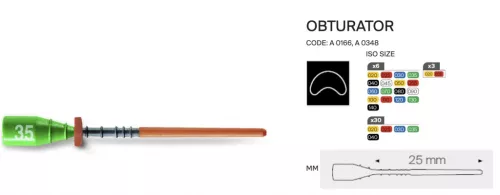 Thermafil Obturateur 25Mm Iso 120 6pcs