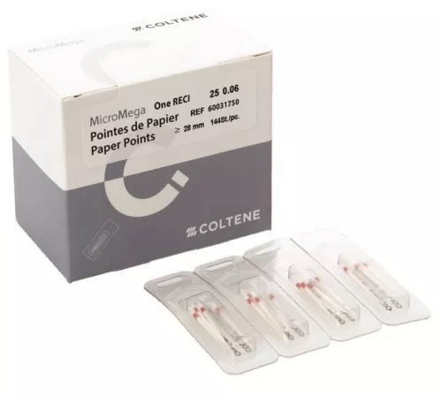 One Reci Pap.P Coltene25/.06 144pcs
