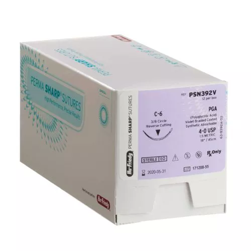 Surgical Suture Pga Undy 5.0 A/C Mp 3/8