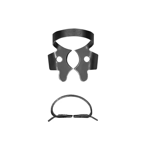 Rubber Dam Clamp 3 Molar Black Line