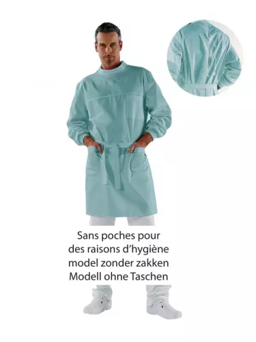 Blouse Chir. Sterilisable Pastelli Vert Med-X