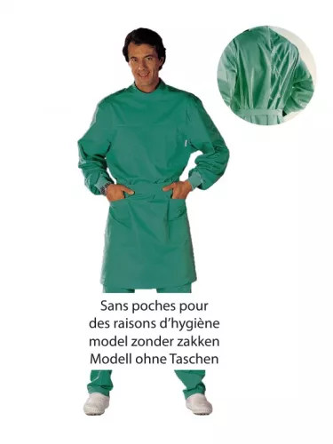 Blouse Chir. Sterilisable Pastelli Vert Fon-L